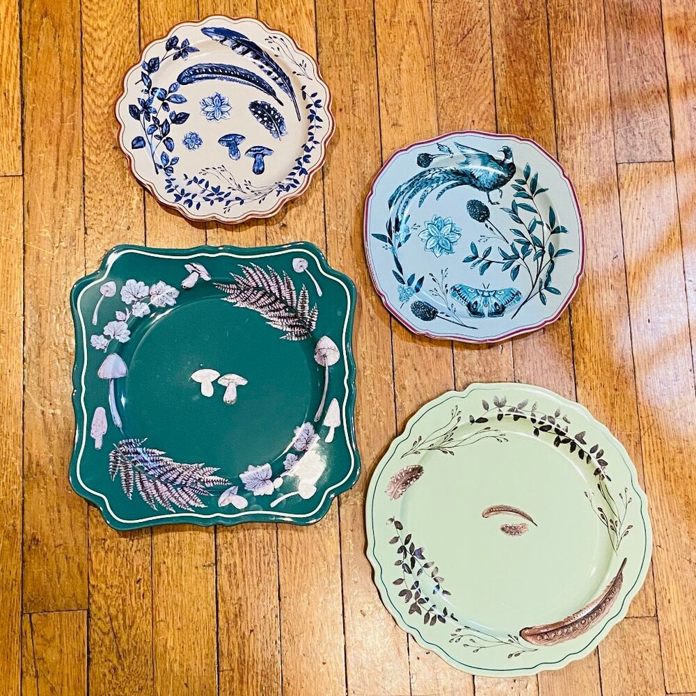 Anthropologie Elin Dinner and Dessert Plates